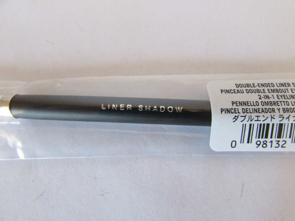 BareMinerals Double Ended Eye Liner Shadow Eyeshadow Brush Sealed