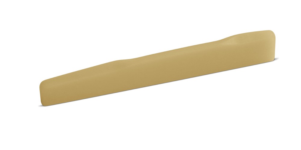 Unbleached Bone Saddle – Fits Many Larrivee® Guitars – Wave Compensation