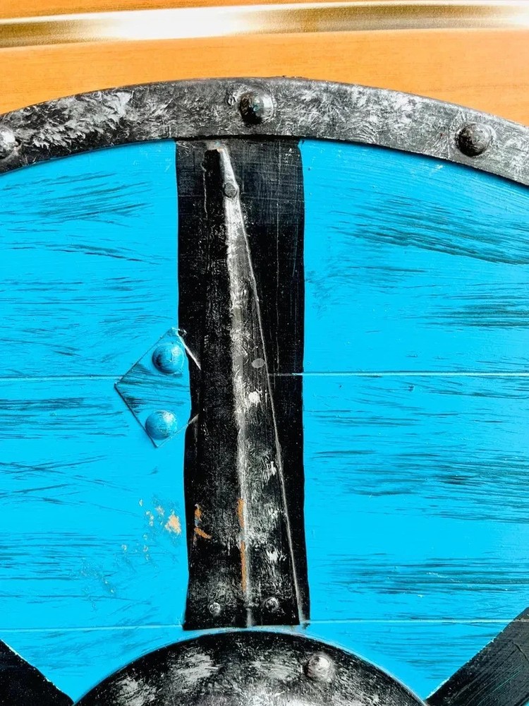 Authentic Medieval Viking Shield Battle Ready - Hand Painted & Functional