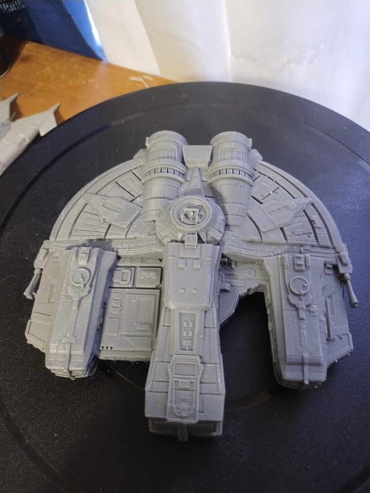 Star Wars Ebon Hawk Dynamic-class freighter 3d Resin Print 6"x6"