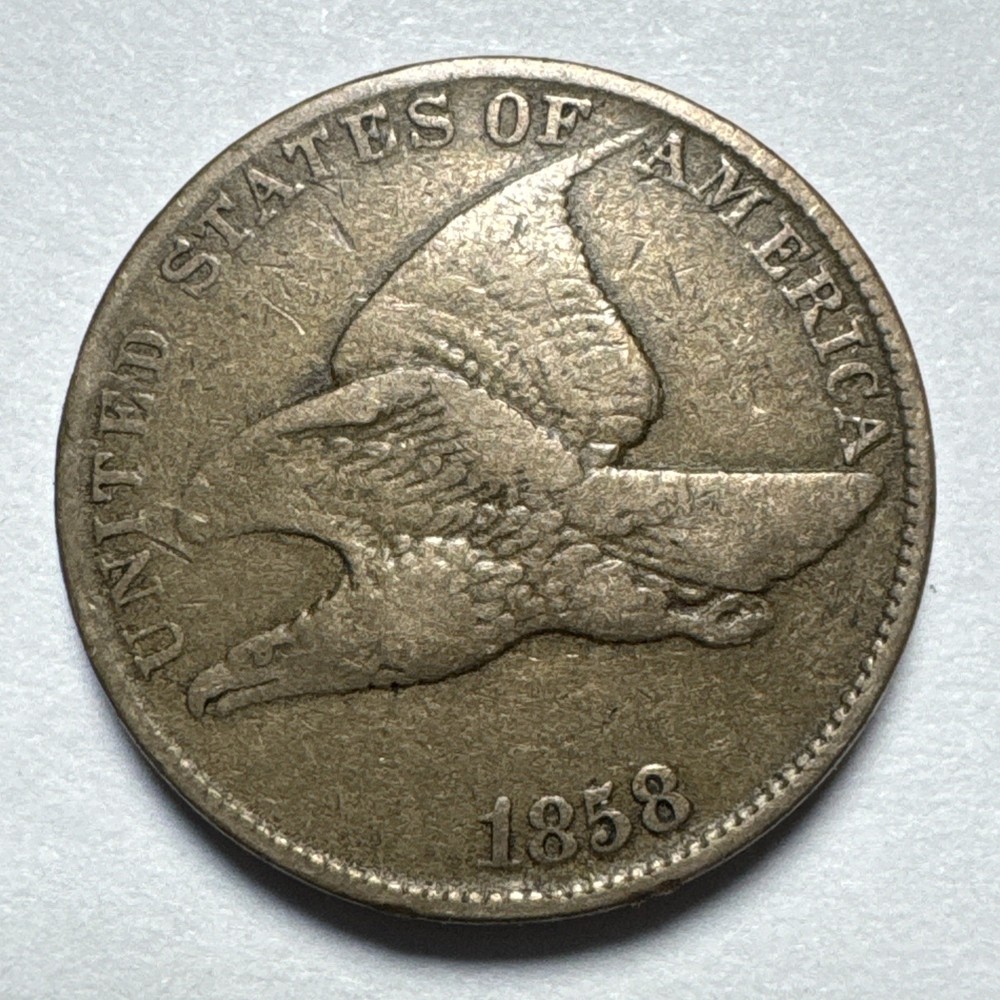 1858 Flying Eagle Cent #50118