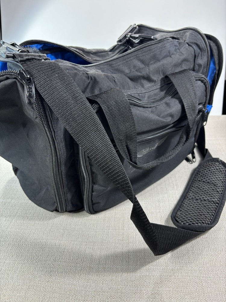 ASA AirClassics Pro Pilot Gear Flight Bag Black Multi Pockets