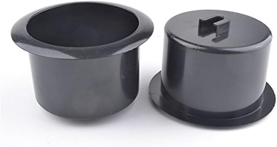 luzen 2 Pcs Black Plastic Recliner-Handles Replacement Cup Holder