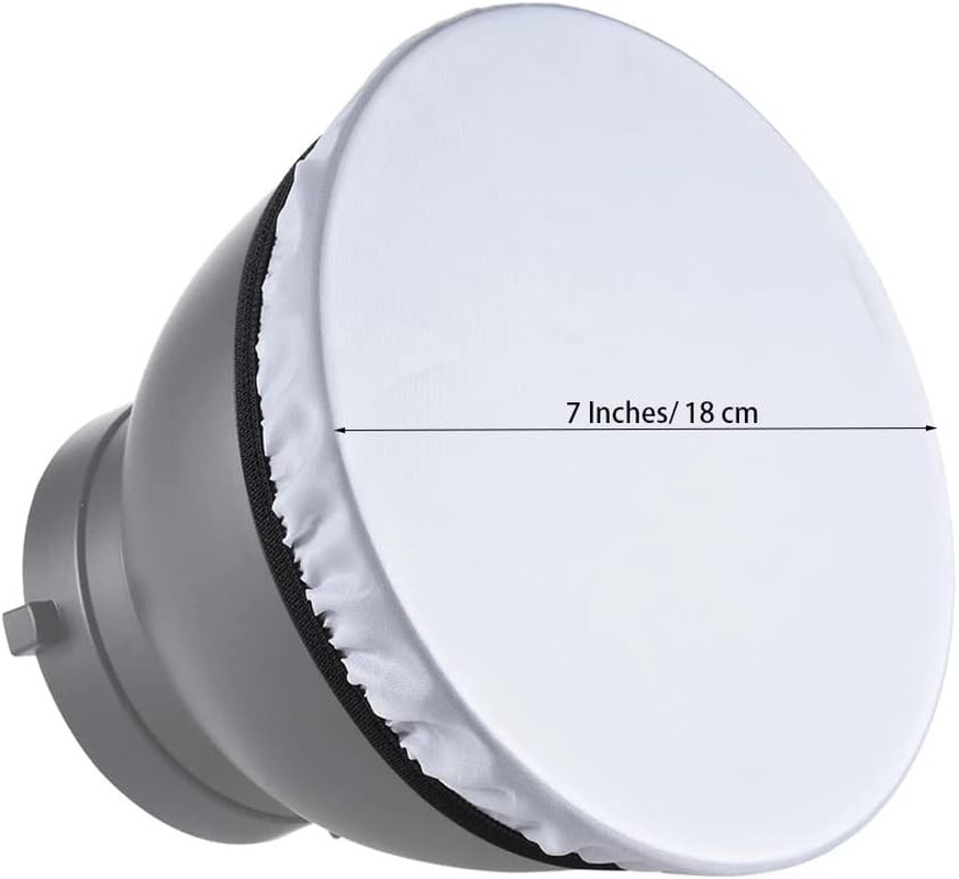 5 Pieces 7 Inches/ 18 Cm Standard Diffuser Light Sock Cloth ​White Lampshade Ref