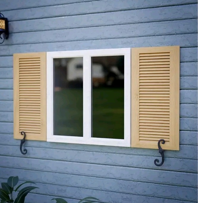 Renovators Supply Cast Iron Shutter Fasteners , 2 Per Pack, Rust Resistant