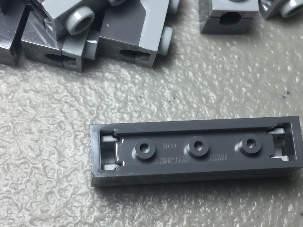 NEW LEGO Spring Shooter with Light Bluish Gray Top - Complete Assembly (x16)