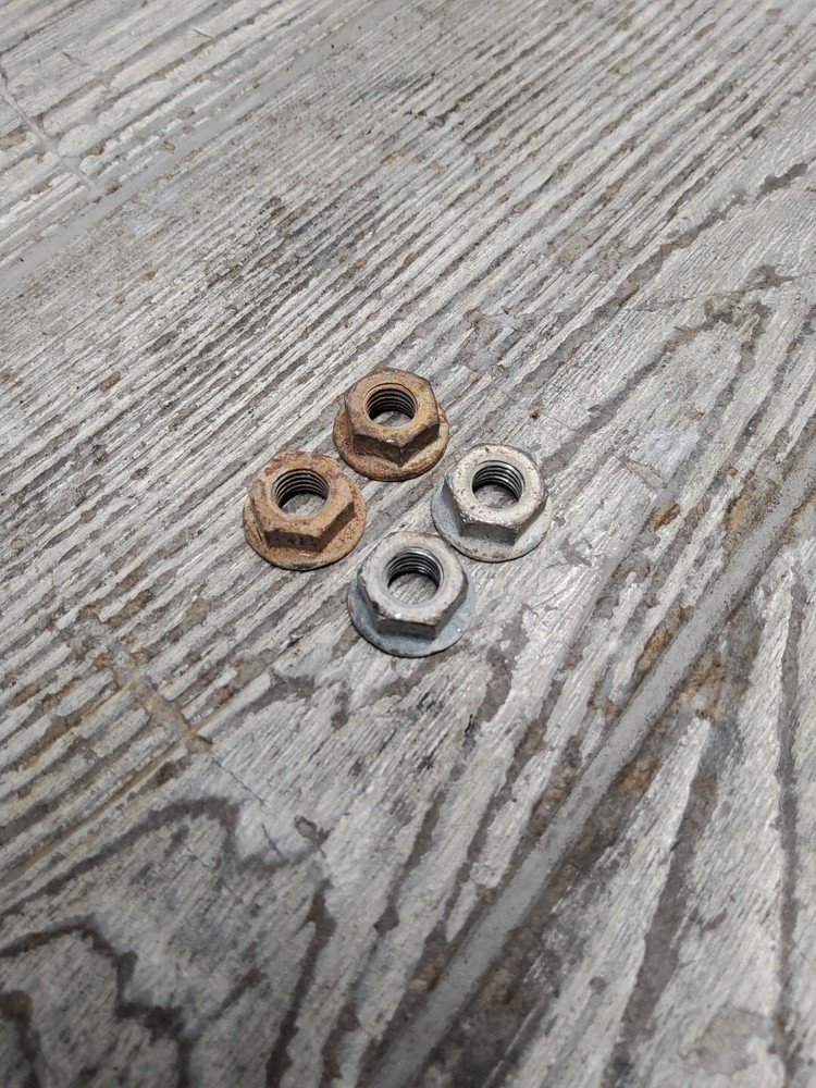 2011 11 07-11 Harley Davidson Softail Fatboy Exhaust Headers Mount Nuts