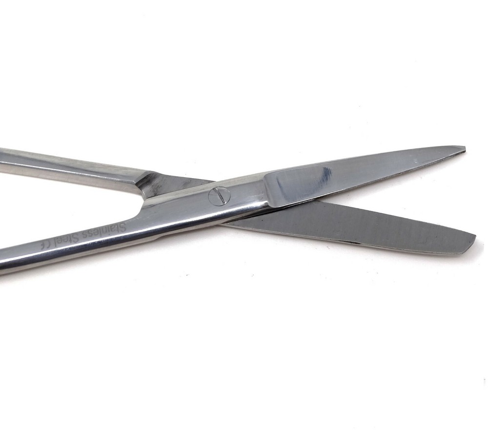 1 Operating Dissecting Scissors 4.5" Straight SHARP BLUNT Tip Surgical Tool