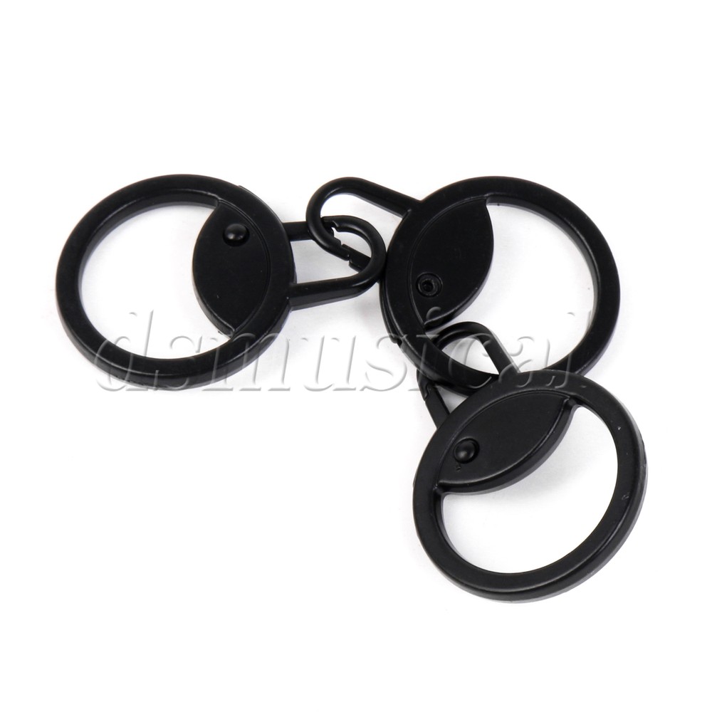 10 Pcs Sewing Zippers Pulls Sliders for Coat Backpack 1.5" x 1.1" Black