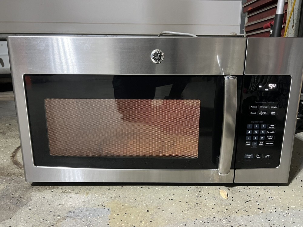 microwave oven over the range stainless steel