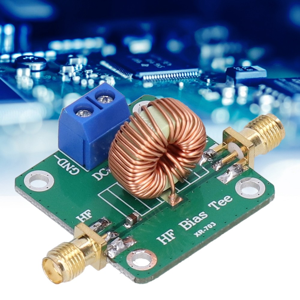 Bias Tee Module RF Microwave DC Blocker Filter Board Component Tool 0.2-180MHz
