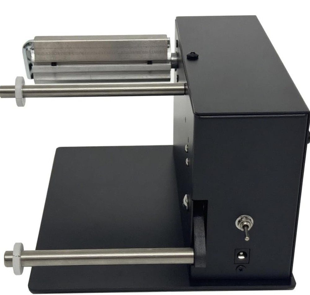 Automatic Label Rewinder Machine, 110V Speed Adjustable Automatic Label Rewinder