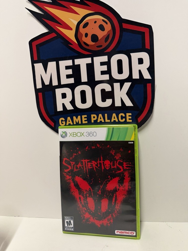 SplatterHouse  - Xbox 360 Replacement Case Only (Game  Not Included)