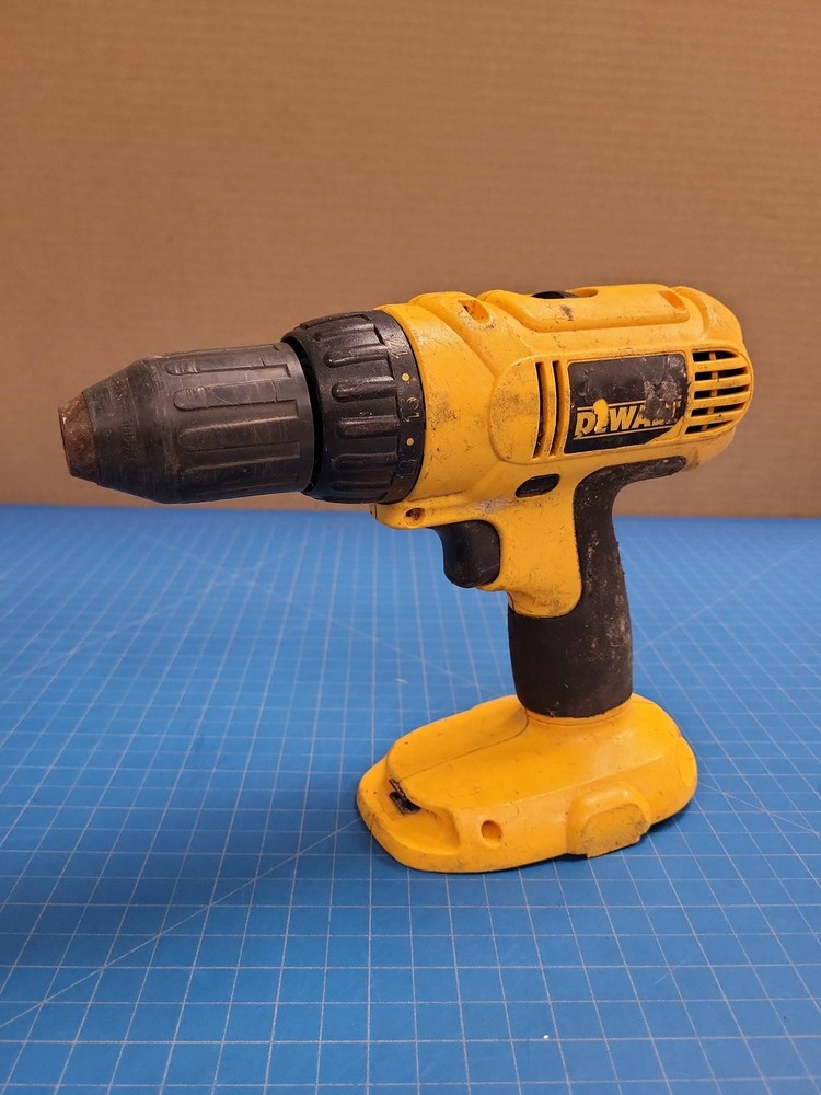 DeWalt Cordless Drill Driver Power Tool Yellow Compact Handheld DIY Project