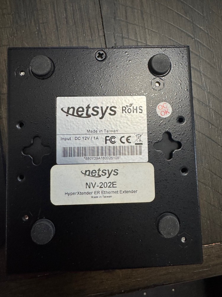 ETHERNET EXTENDERS NV-202E