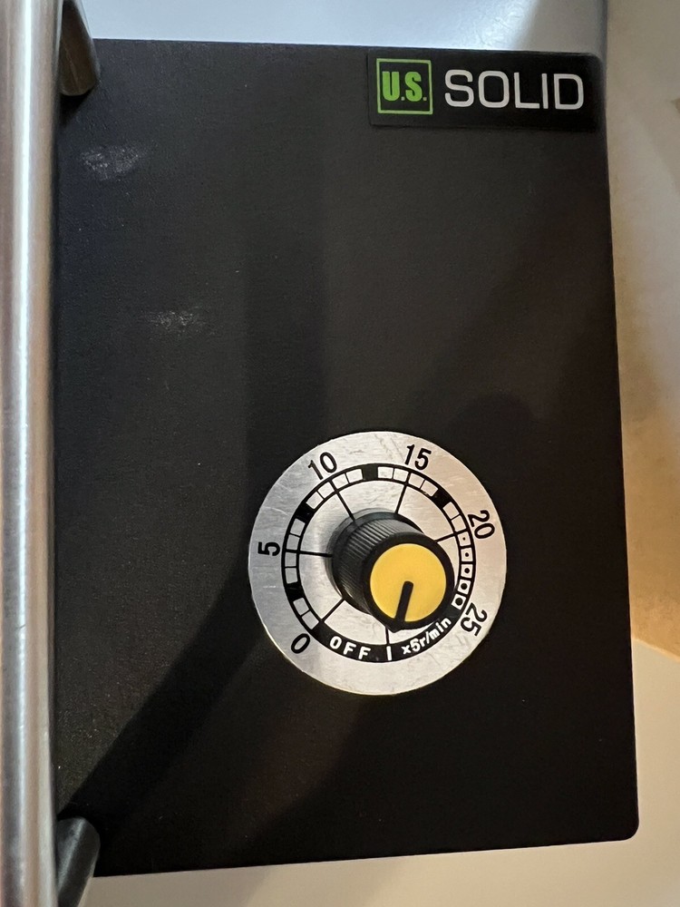 U.S. Solid Automatic Label Rewinder Machine, 1"/1.5" Core Holder, USS-LRW00009