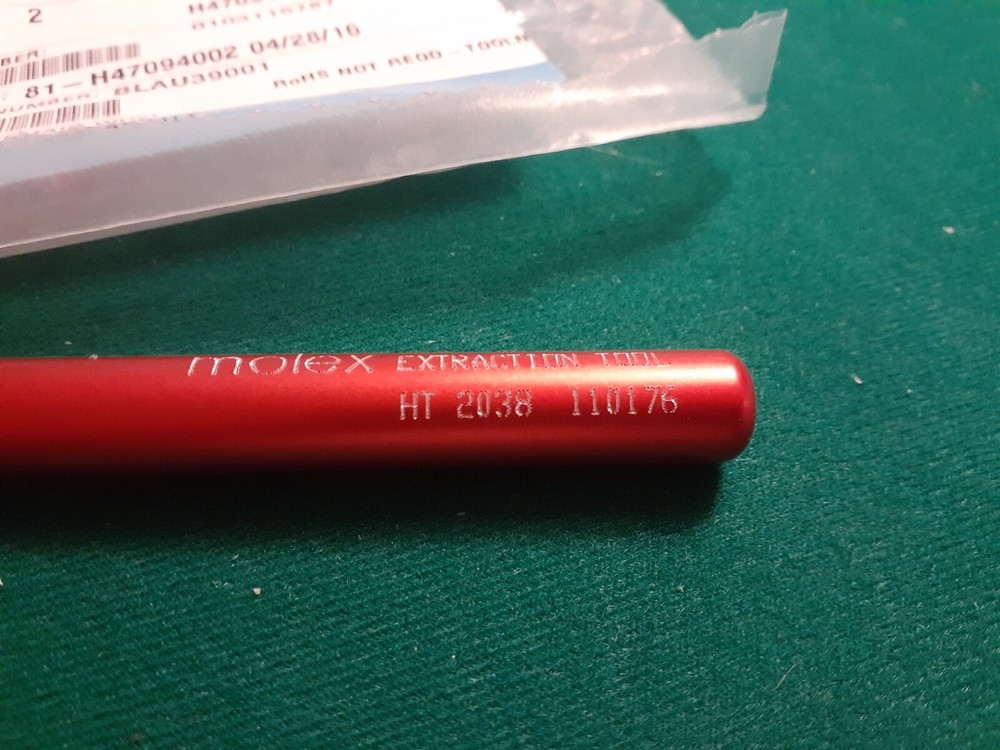 MOLEX 11-03-0006 EXTRACTION TOOL 11-03-0006 REV D