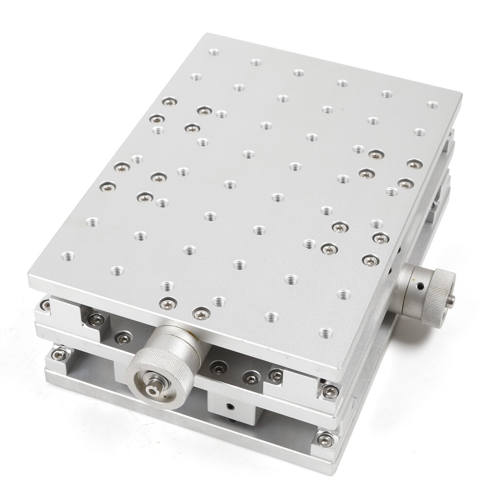 XY Axis 2 Axis Positioning Work Table Laser Marking Machine Adjustable Workbench