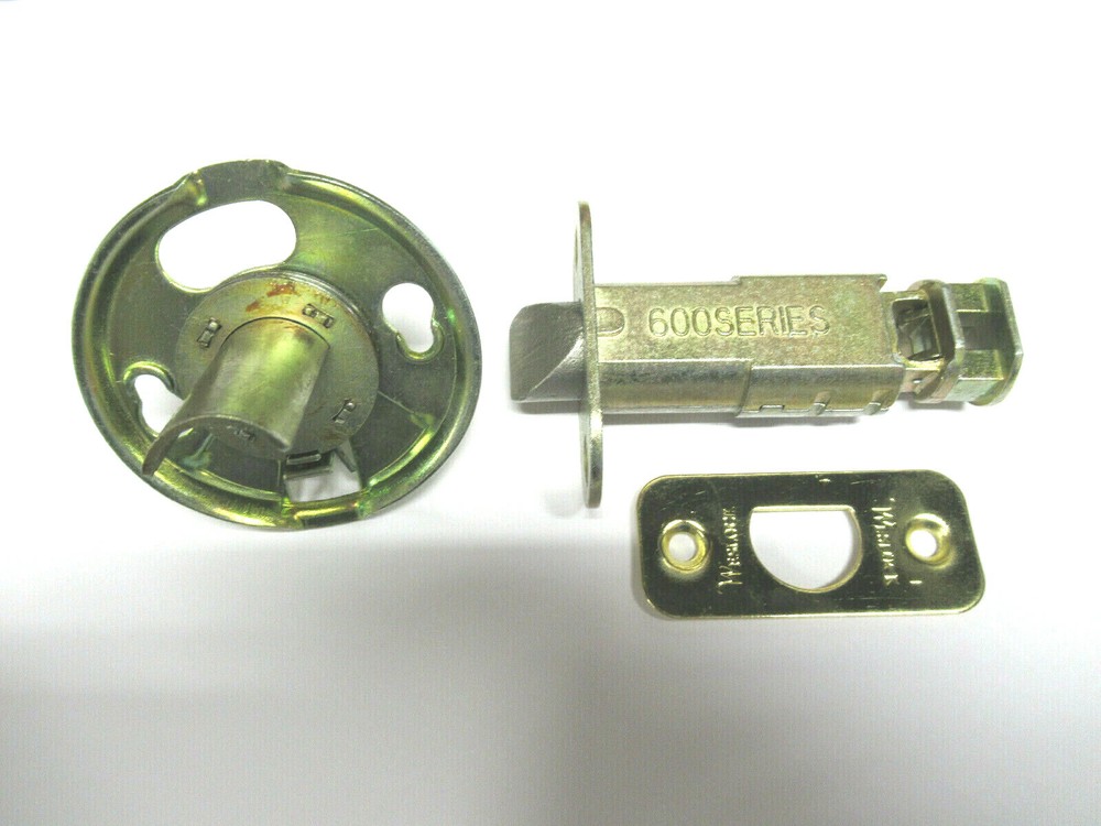 Weslock #12720 spring latch & spring spindle for most interior passage & privacy