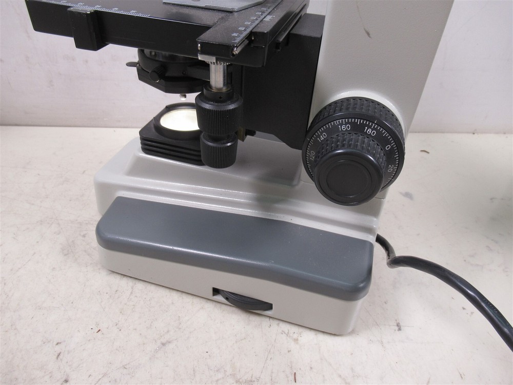 Frey Scientific B2-220 Binocular Microscope w/ Objective Lenses & Eyepieces