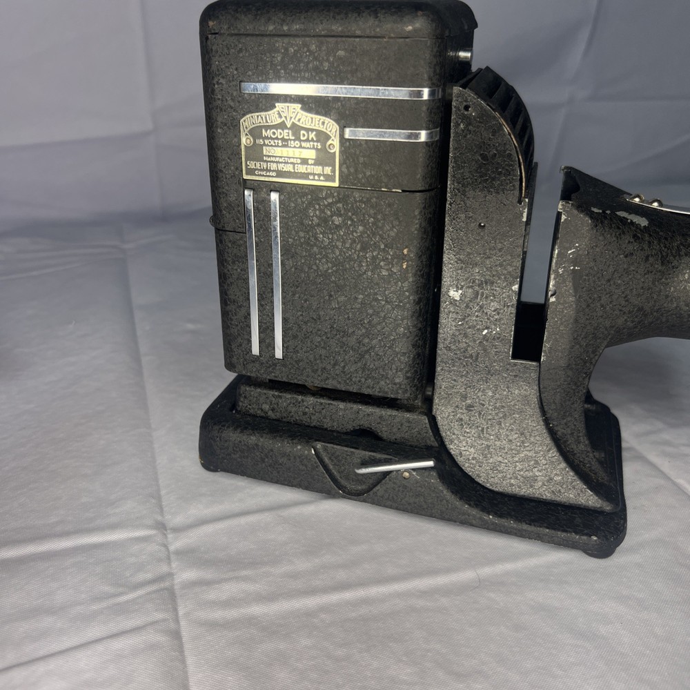 Vintage Miniature Projector Model D K Untested