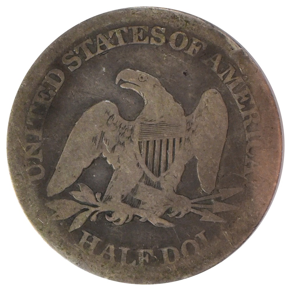 1861 Liberty Seated Half Dollar (AG)