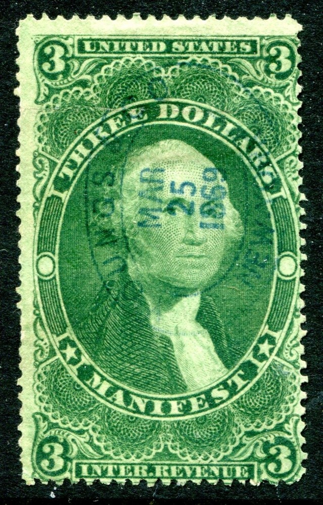 US R86c $3 Manifest