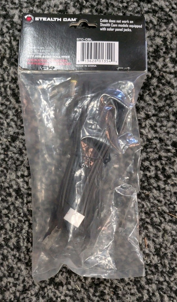 Stealth Cam 10' Battery Connection Cable For Trail Camera