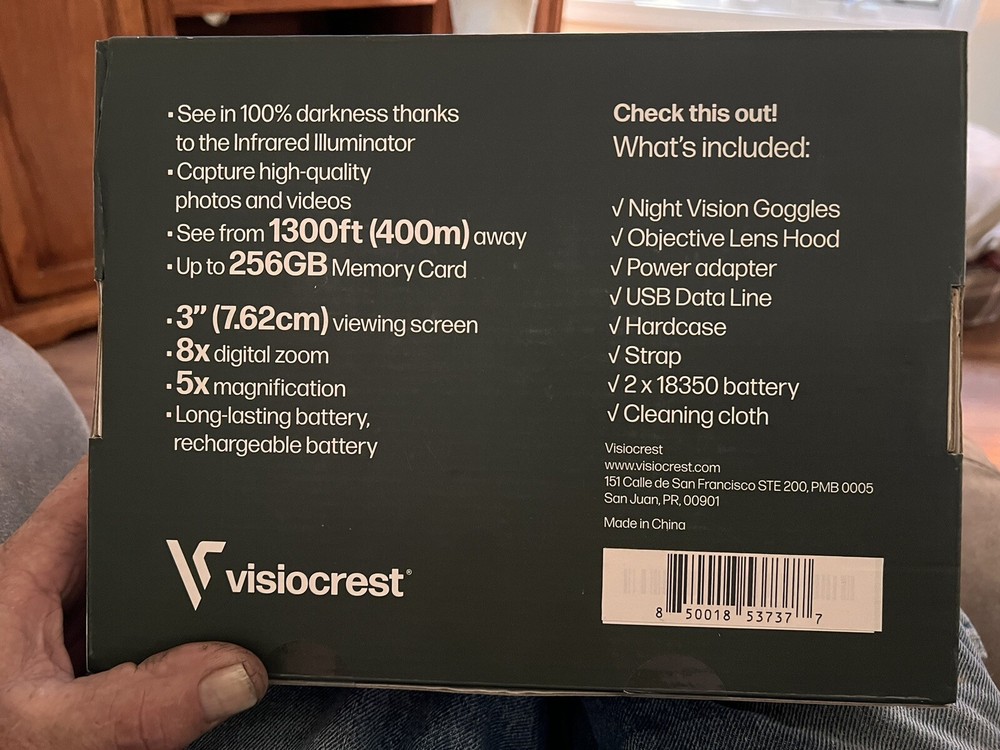 night vision goggles