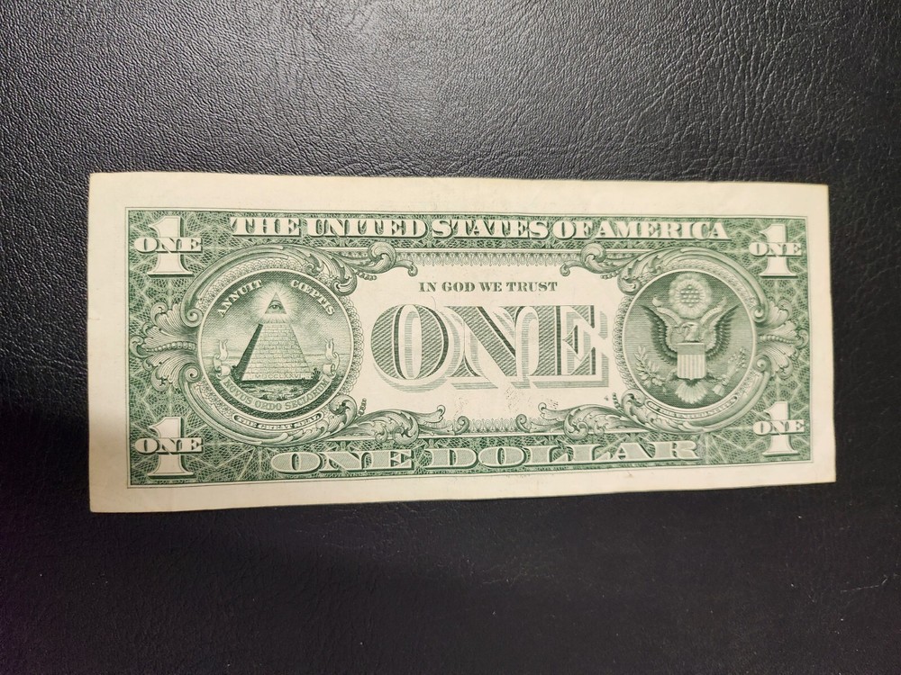 ERROR OFF CENTER / MISS PRINT $1 NOTE