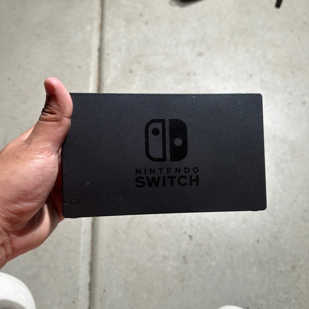 Nintendo Switch Docking Station HAC-007 Black OEM Replacement Good Condition