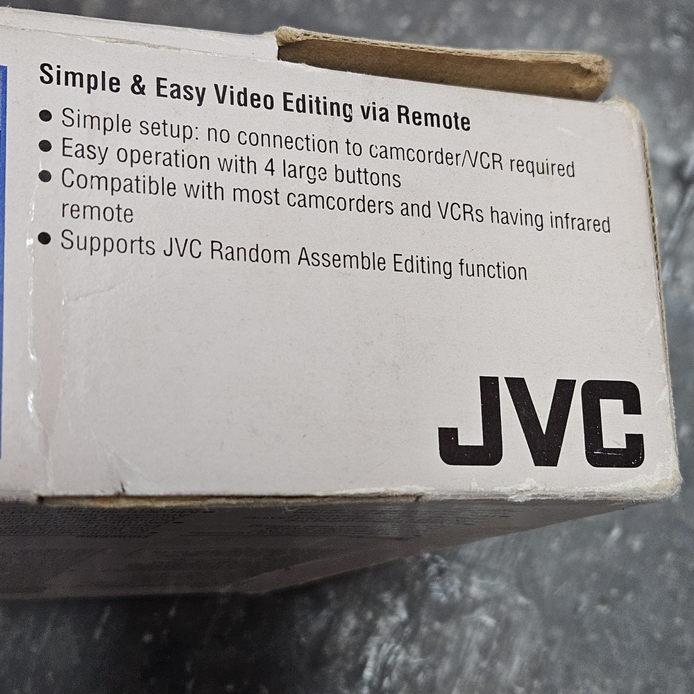 JVC EDI Tool Video Editing Controller For VCR VHS Camcorder JX-ED11