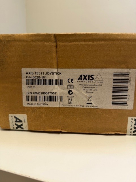 Axis Communications T8311 Video Surveillance Joystick Controller 5020-101