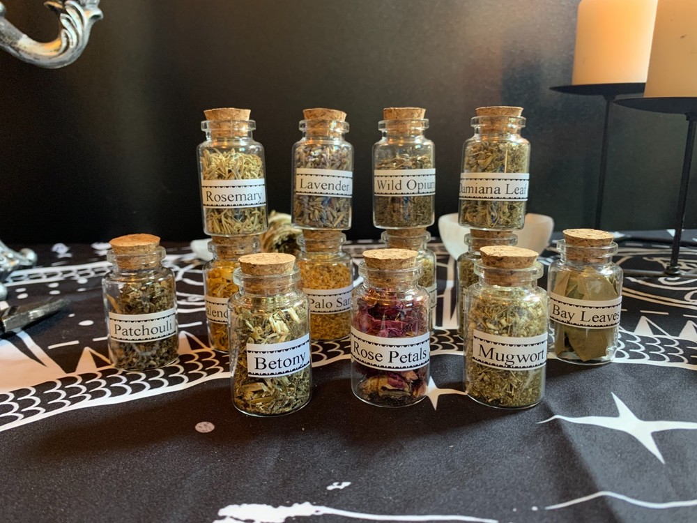 Herbs - Set of 13 - Jars
