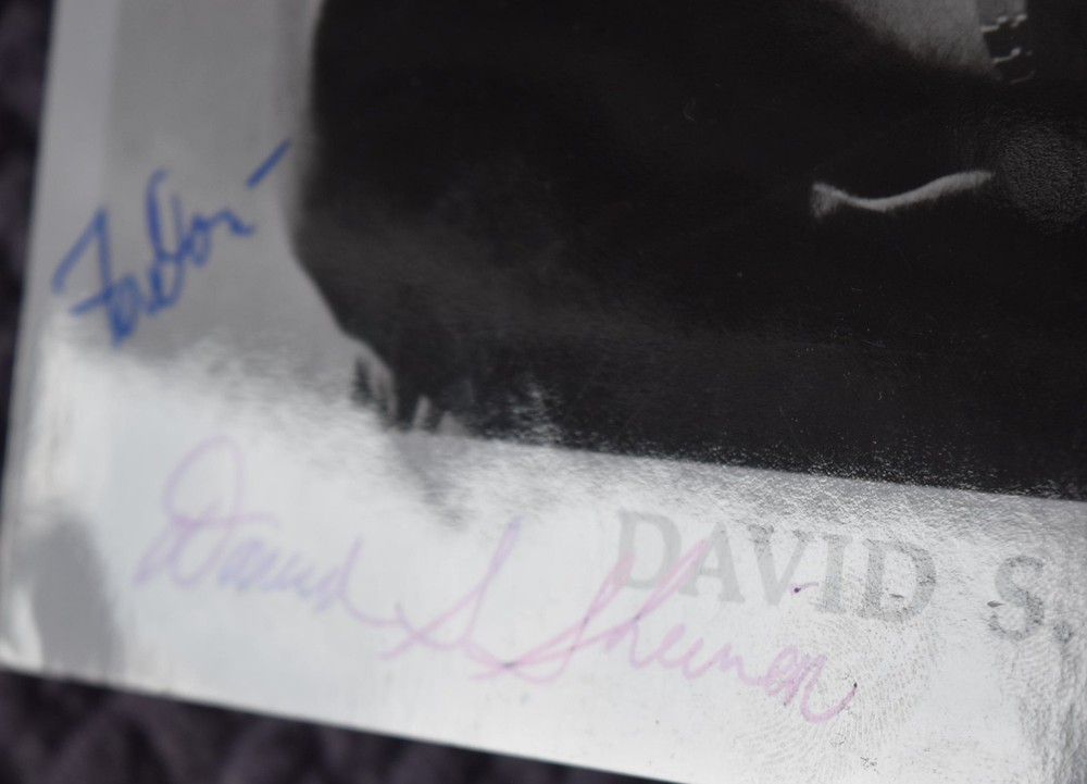 David S. Sheiner Hand Signed Photo 8"X10"