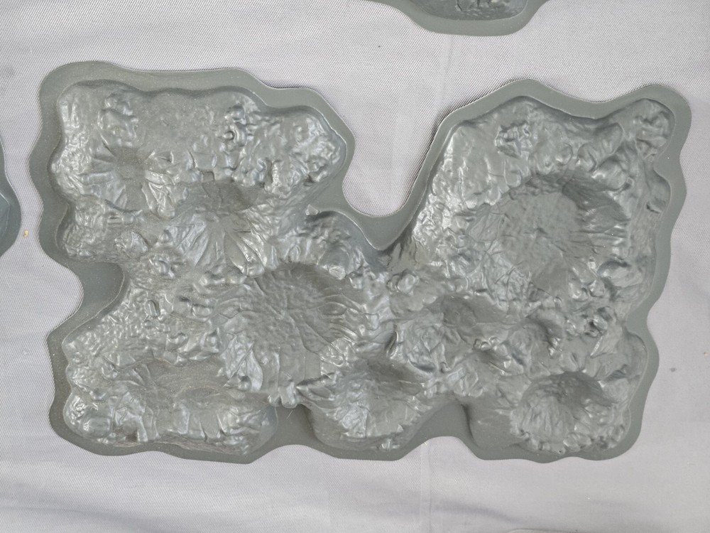 Warhammer 40k Moonscape Blastscape Craters Terrain Set - 4 Pieces