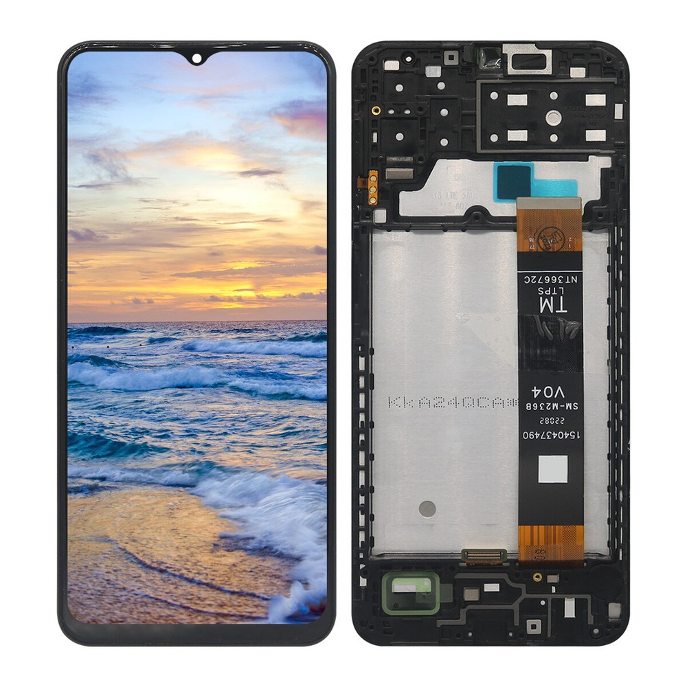 For Samsung Galaxy A13 LTE 4G A135F LCD Touch Screen Assembly Replacement Frame