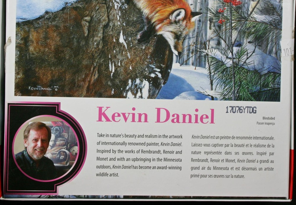 Kevin Daniels Blindsided 500-pc Fox Jigsaw Puzzle