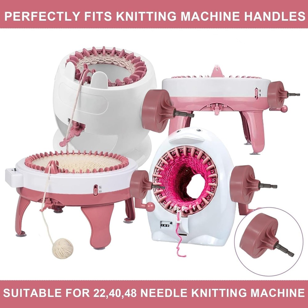 Knitting Machine Adapter, Quick Knit Replaceable Crochet Machine Adapter with...
