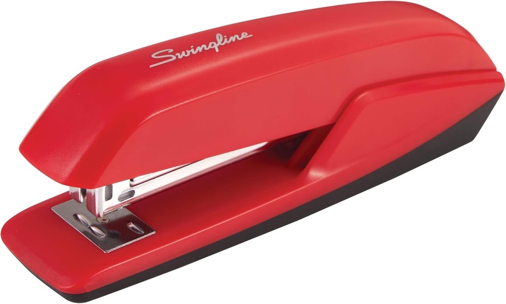 Stapler, 20 Sheet acity, 545 Desk Stapler, Rio Red