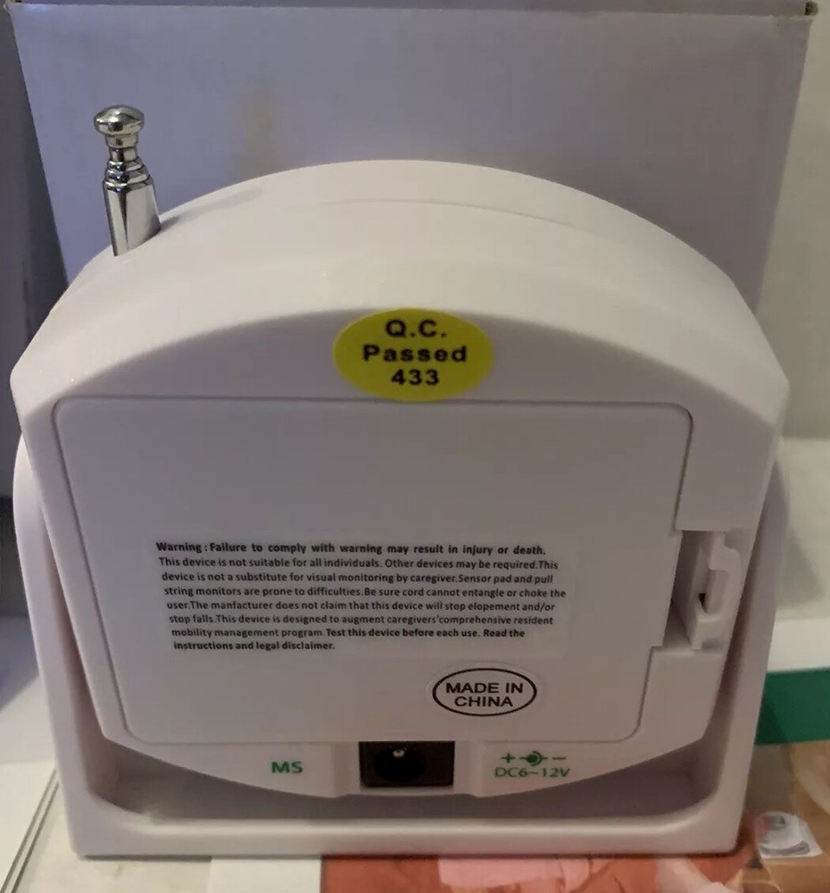 SMART Motion Sensor & Cordless Alarm, 433-MS 433-EC