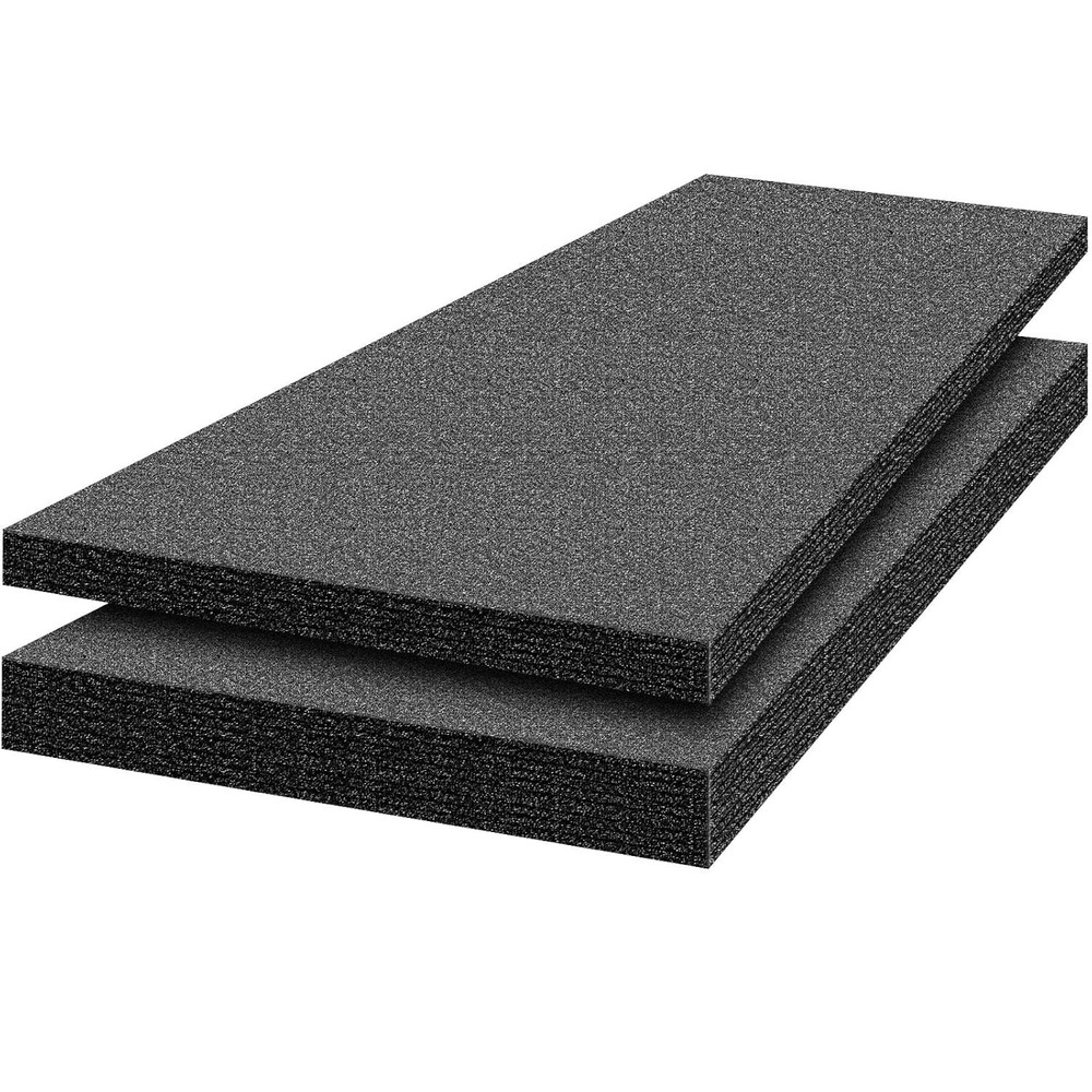 2-Pack Packing Foam Sheets - 54X16X2 Customizable Polyethylene Insert Pads
