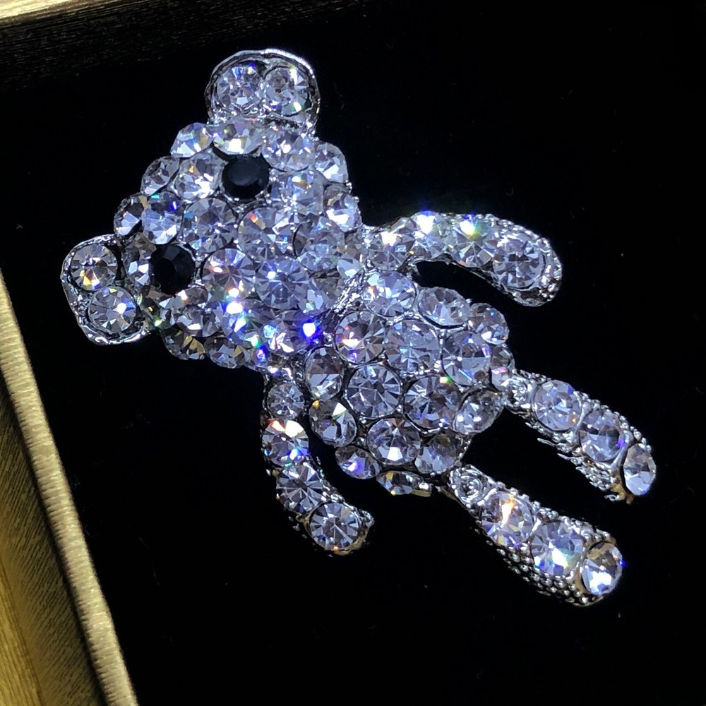 1-3/4" bear brooch NEW