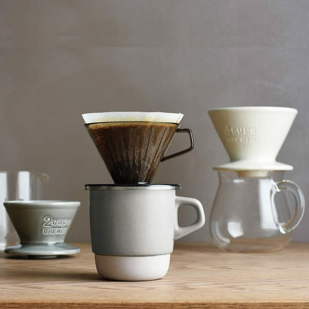 KINTO SCS brewer 2cups plastic 27649 Clear Gray