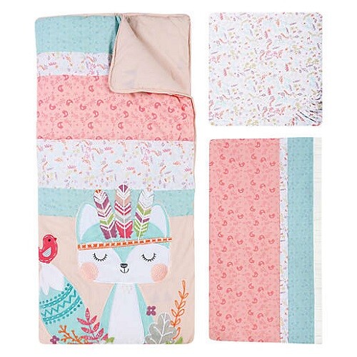 Trend Lab Wild Forever 4-Pc Crib Bedding Set Includes Mobile *New*