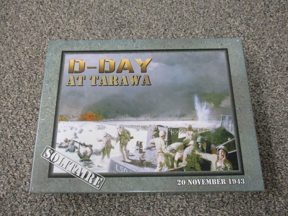 D-Day at Tarawa (Decision Games) 2014. Complete, Unpunched, Unplayed