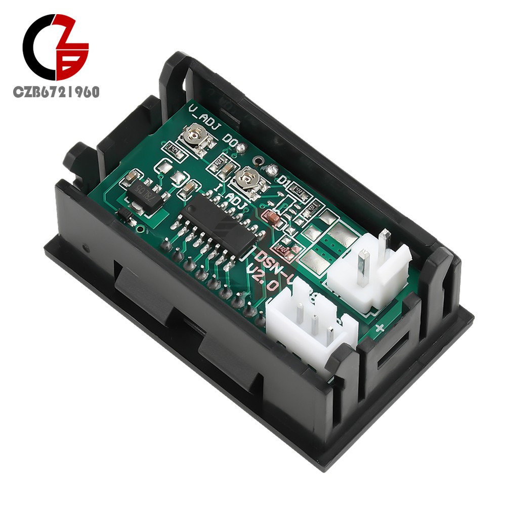 DC 100V/100A Voltmeter Ammeter Volt Amp Meter Voltage Current Tester with Shunt