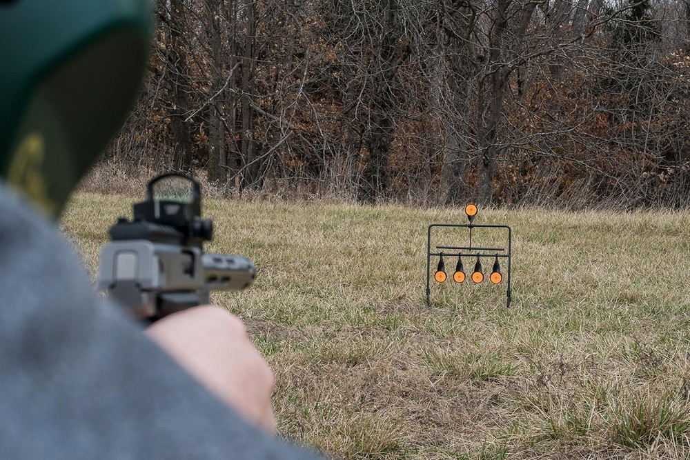 Swinging Target Kit for Hunting Practice - Steel Frame