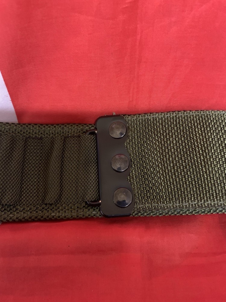 British Army Webbing Hip Belt Olive Medium