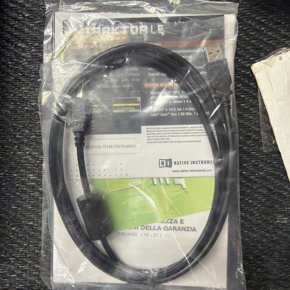 Numark Stealth Control DJ Controller MIDI USB Traktor VirtualDJ Mixer Controller